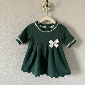 Toddler scallop dress